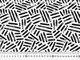 Ткань Костюмка шелковистая геометрическая мозаика, молочный с черным, пог. м. (к143, 2406055B, д5 цв1) - изображение 4