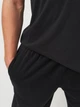 Шорты хлопковые короткие мужские Umbro Fleece Short 66414U-78F L Черные (5063178231862) - изображение 4