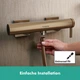 Cмеситель для душа однорычажный HANSGROHE Tecturis E бронза латунь без душевого набора 73620140 - изображение 4