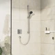 Зовнішня частина змішувача без прихованої частини HANSGROHE DuoTurn Q хром латунь 155x155мм 75614000 - зображення 3