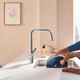 Змішувач для кухні із краном для фільтрованої води GROHE Blue Pure Start хром латунь 30596000 - зображення 4