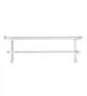 Полка для полотенец навесная HF Sheffield 520x204 white matt Белая - изображение 2
