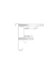 Полка для полотенец навесная HF Sheffield 520x204 white matt Белая - изображение 3