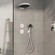 Внешняя часть смесителя без скрытой части HANSGROHE ShowerSelect Comfort S белый латунь 155мм 15562700 - изображение 3