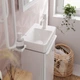 Cмеситель для умывальника однорычажный HANSGROHE Tecturis S CoolStart EcoSmart+ белый латунь с донным клапаном 73302700 - изображение 2