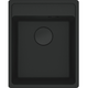 Мойка для кухни FRANKE гранит Maris MRG 610-37 410x510мм прямоугольная врезная с сифоном черная 114.0699.230 - изображение 1