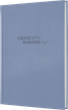 Записная книга Buromax Morandi Style A5 в клетку 80 листов твердая обложка Маренго (BM.2411-53) - изображение 1