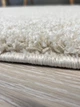 Пухнастий килим Super Softness 1.6х2.3 м. овал білий 2144\F401 - зображення 13