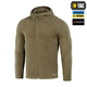 Тактична флісова кофта M-Tac Sprint Fleece Polartec, розмір XL, колір Dark Olive - зображення 3