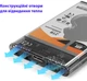 Внешний карман Maiwo для 2.5" SATA HDD/SSD - USB 3.0 Type-A Transparent Black (K2510B) - изображение 3