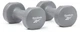 Гантели Reebok 3 кг винил 2 шт Серые (RAWT-18003) - изображение 3