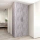 Шкаф распашной двухдверный Tobi Sho ST-0009 с полками и штангой, 1000х2180х520 мм Бетон - изображение 2