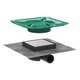 Трап для душа HANSGROHE RainDrain Spot 150x150мм под плитку сатин 56112800 - изображение 2