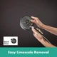 Душова лійка HANSGROHE Raindance Select S із кнопкою 125мм пластик графіт 26014340 - зображення 5