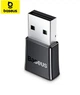 Адаптер Baseus BA07 Bluetooth 5.3 USB блютуз приемник и передатчик Wireless adapter сетевая карта в ЮСБ для ПК компьютера и ноутбука басеус ресивер для музыки - изображение 3