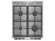 Плита комбінована Gorenje GKS5C70HXF - зображення 4