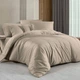 Постельное белье Sarev Monochrome natural beige делюкс сатин 300TC евро - изображение 1