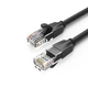 Патч-корд Vention CAT6 UTP Ethernet, 3 м Black, rj-45 - rj-45, 8 жил (IBEBI) - зображення 1