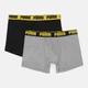 Набор трусов-боксеры мужских хлопковых Puma Men Everyday Basic Boxer 2P 93832020 XXL 2 шт Серый (8720245627672) - изображение 1