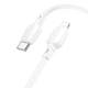 Кабель Borofone BX93 Super Power PD20W Type-C to Lightning 3A 0.25m. Белый - изображение 2