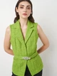 Куртка женская Zara 2635/329 XS Зеленая (02635329511012) - изображение 4