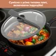 Сковорода Krauff Smart Fry алюминиевая с антипригарным покрытием со стеклянной крышкой 28 см (25-45-180) - изображение 6