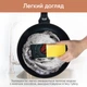 Сковорода Krauff Smart Fry алюминиевая с антипригарным покрытием со стеклянной крышкой 28 см (25-45-180) - изображение 12
