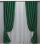 Комплект готовых штор VR-Textil Bagema Rvs № 1475ш Зеленый 150х270 см 2 шт (33-0342) - изображение 2