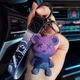 Брелок для ключів BauTech Ведмедик силіконовий BiBi Toys Фіолетовий (1014-932-02) - зображення 6
