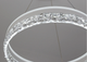 Керована світлодіодна люстра STELLA ICE 80W R-APP-500x1200-WHITE/CLEAR-220-IP20 - зображення 3