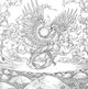 Книга Розмальовка - антистрес. Кербі Розанес МІФІЧНІ ЧУДОВИСЬКА (українською) - зображення 4