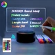 Cветодиодная 3D лампа ночник планер для записей 2 в 1 лампа планер NOTE LAMP 2.0 светильник для рисования прямоугольный на пульте черный - изображение 1