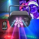 Лазерная установка Lem Berger Party Light, с пультом управления, 240 узоров, цветное освещение и ультрафиолет, музыкальная, с таймером, питание через USB, 3309711 - изображение 2