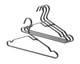 Набор плечиков для одежды Brabantia, алюминий, черный, 4 штуки (118647) - изображение 1