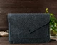 Чехол для ноутбука Gmakin для Macbook Pro 14 темно-серый, на кнопке (GM62-14) - изображение 7