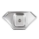 Мийка кухонна Platinum 9550В 0,8/180 мм Decor - зображення 1