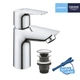 Змішувач для раковини GROHE QuickFix Start Edge S-Size 24199001 з донним клапаном - зображення 4