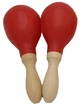 Маракасы (пара) Avzhezh AMR15R Large Plastic Maracas Wooden Handle - изображение 1
