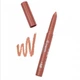 Водостійка помада-олівець Bogenia Velvet Waterproof Matte Lipstick 003 Brown Melon для стійкого макіяжу 1.4 мл - зображення 1