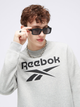 Світшот чоловічий Reebok Identity Big 100050273 2XL Сірий (4066751177657) - зображення 4