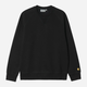 Bluza męska z kapturem kangurka Carhartt WIP Chase Sweat I033661-00FXX L Czarna (4064958858867) - obraz 5