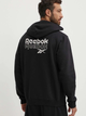 Bluza z kapturem męska Reebok Ri Brand Proud Hoodie 100076385 M Czarna (1200143336618) - obraz 2