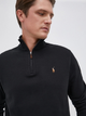 Светр на блискавці чоловічий Polo Ralph Lauren prl710671929001 S Чорний (3614713069949) - зображення 4