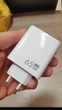 Сетевое зарядное устройство, блок питания 65 Вт, 3 USB + 2 Type-C PD+QC3.0, GaN, адаптер для зарядки, белый - изображение 7