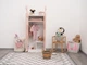 Детский шкаф "Город" BusyWood размер L Розовый - изображение 5
