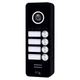 Виклична панель домофону з вбудованим зчитувачем карток SEVEN CP-7504/4 RFID black - зображення 2