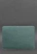 Чохол BN із натуральної шкіри для MacBook 13 дюйм, бірюзовий - зображення 2