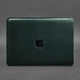Шкіряний чохол BN для MacBook 13 дюйм, зелений Crazy Horse - изображение 1