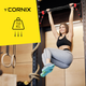 Турнік розсувний Cornix Elite 65-90 см Black/Red (XR-0289) - зображення 12