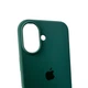 Чохол для смартфона Silicone Full Case AA Open Cam for Apple iPhone 16 46,Pine Green (FullOpeAAi16-46) - изображение 5